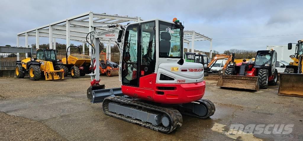 Takeuchi TB 260 Міні-екскаватори < 7т