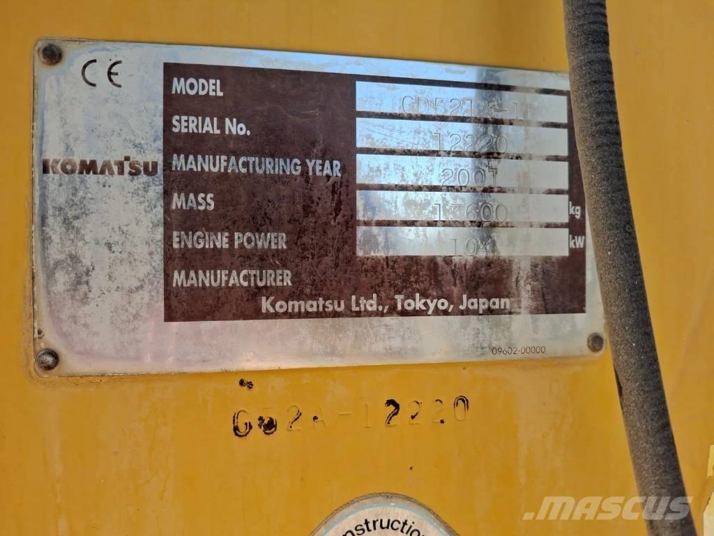 Komatsu GD 521 A-1E Будтехніка - Інші