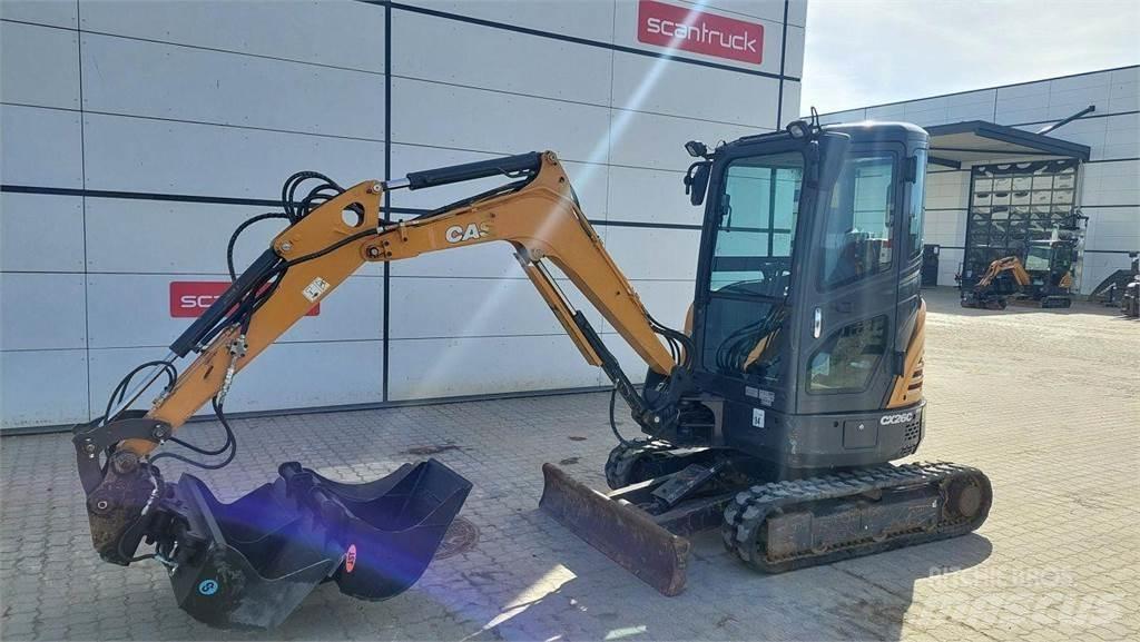 CASE CX26C Колісні екскаватори