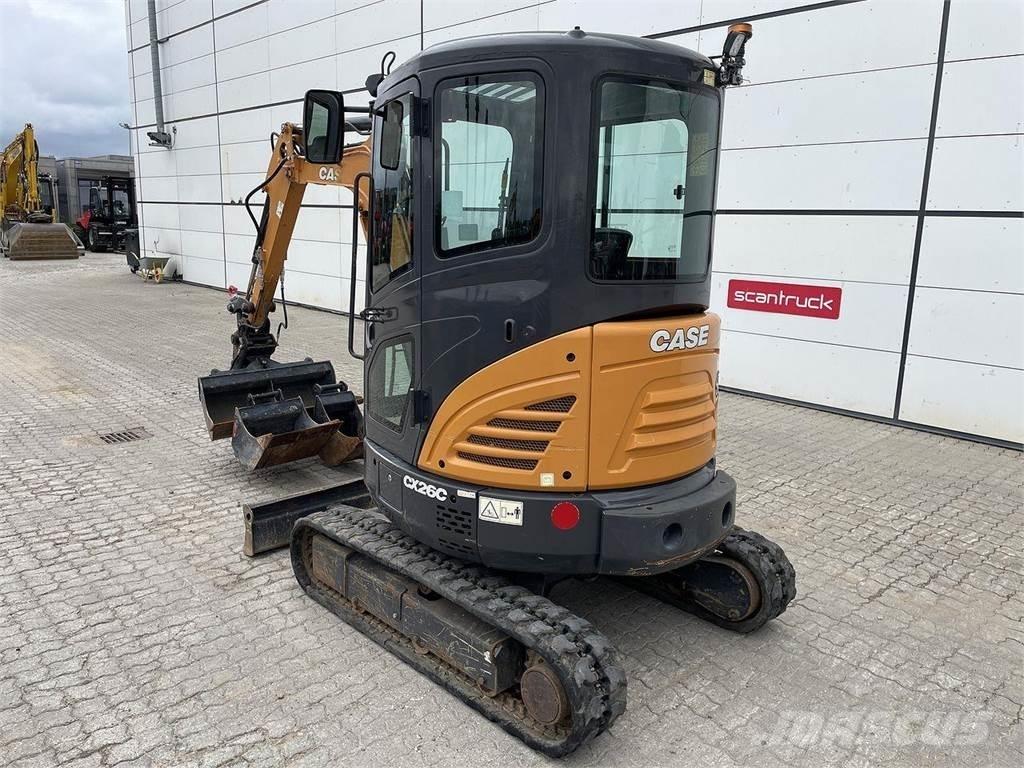 CASE CX26C Колісні екскаватори