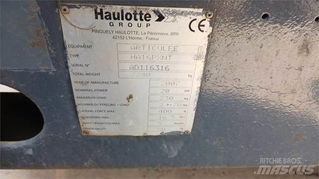 Haulotte HA16PX Колінчаті підйомники