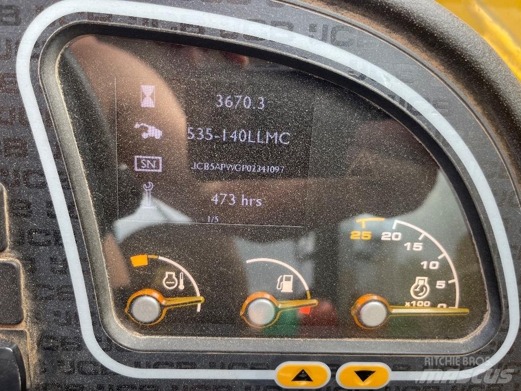 JCB 535-125 Телескопічні навантажувачі