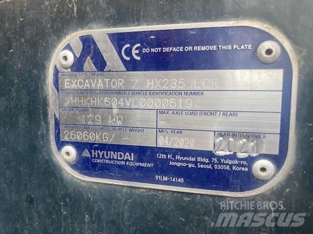 Hyundai HX 235 LCRD Гусеничні екскаватори
