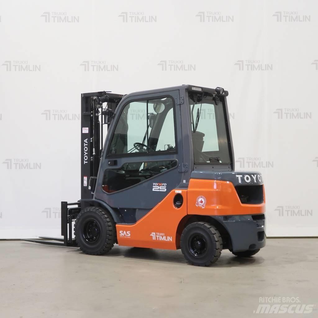 Toyota 52-8FDF25 Дизельні навантажувачі