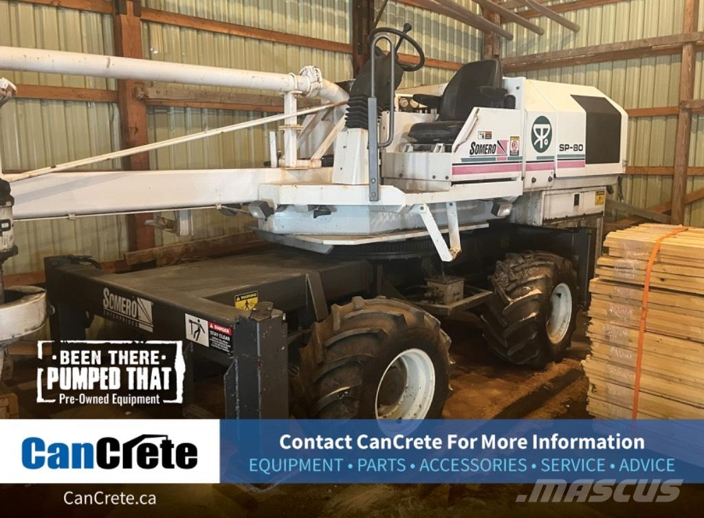 Somero SP-80 (#1105) Запчастини для бетонної техніки