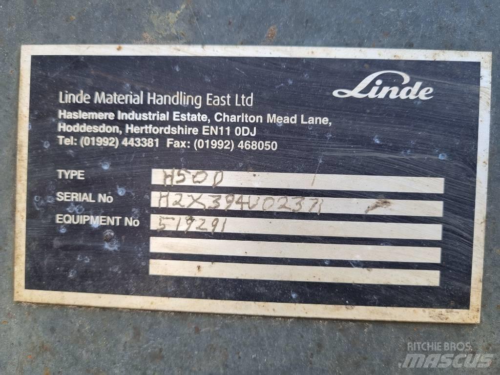 Linde H 50 D Дизельні навантажувачі