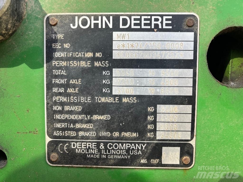 John Deere 6620 Трактори