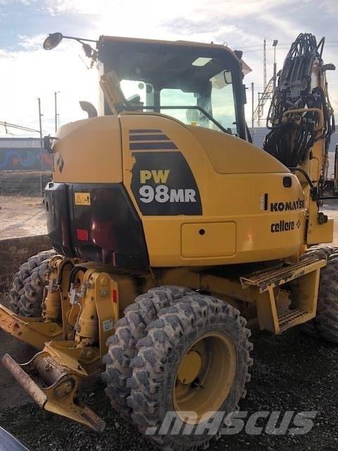 Komatsu PW 98 MR Колісні екскаватори