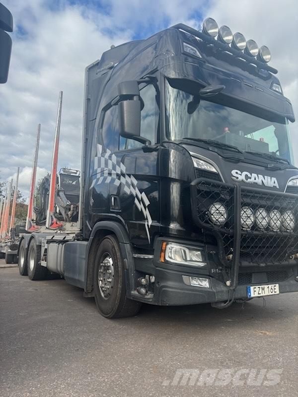 Scania R650B6X4NB Лісовози