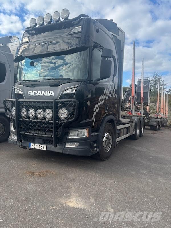 Scania R650B6X4NB Лісовози