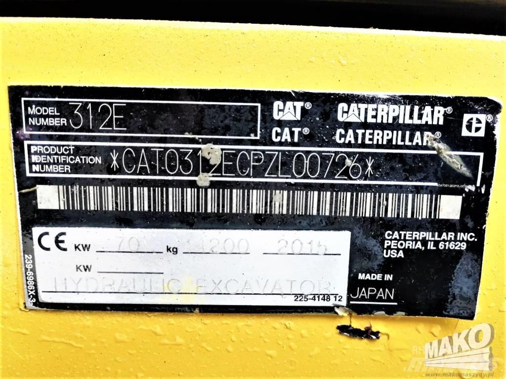 CAT 312 E Гусеничні екскаватори