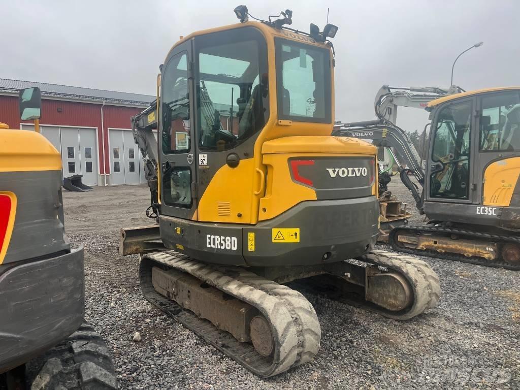 Volvo ECR 58 D Міні-екскаватори < 7т