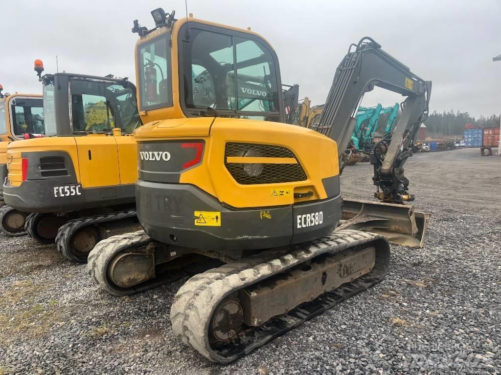 Volvo ECR 58 D Міні-екскаватори < 7т