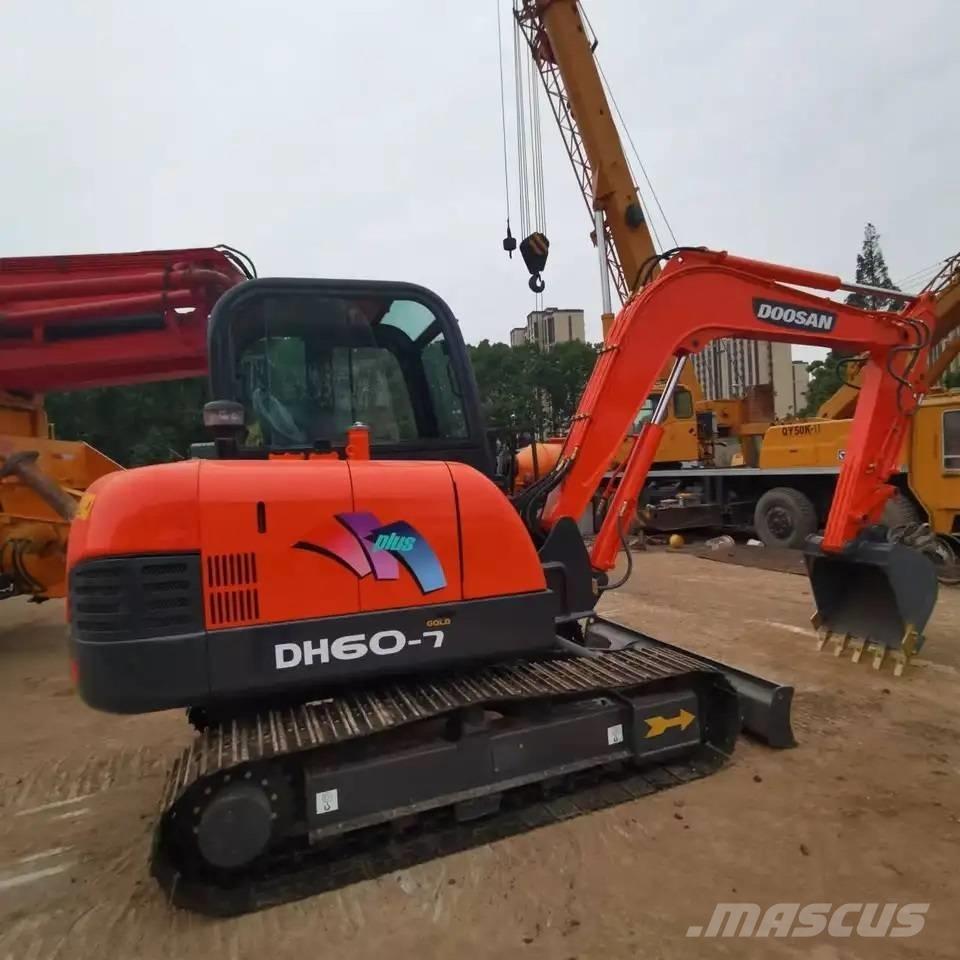 Doosan DH60-7 Міні-екскаватори < 7т