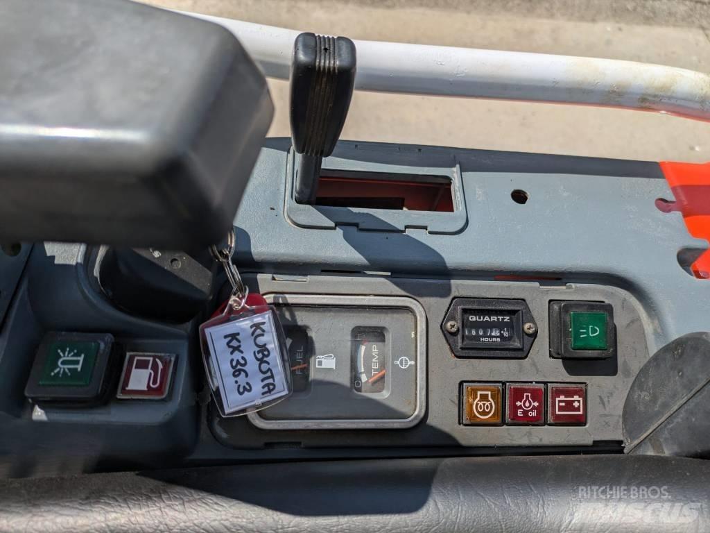 Kubota KX 36-3 Міні-екскаватори < 7т