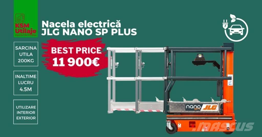 JLG JLG NANO SP PLUS Компактні самохідні стрілові підйомники