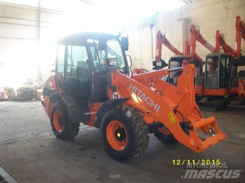 Hitachi ZW 75 Фронтальні навантажувачі