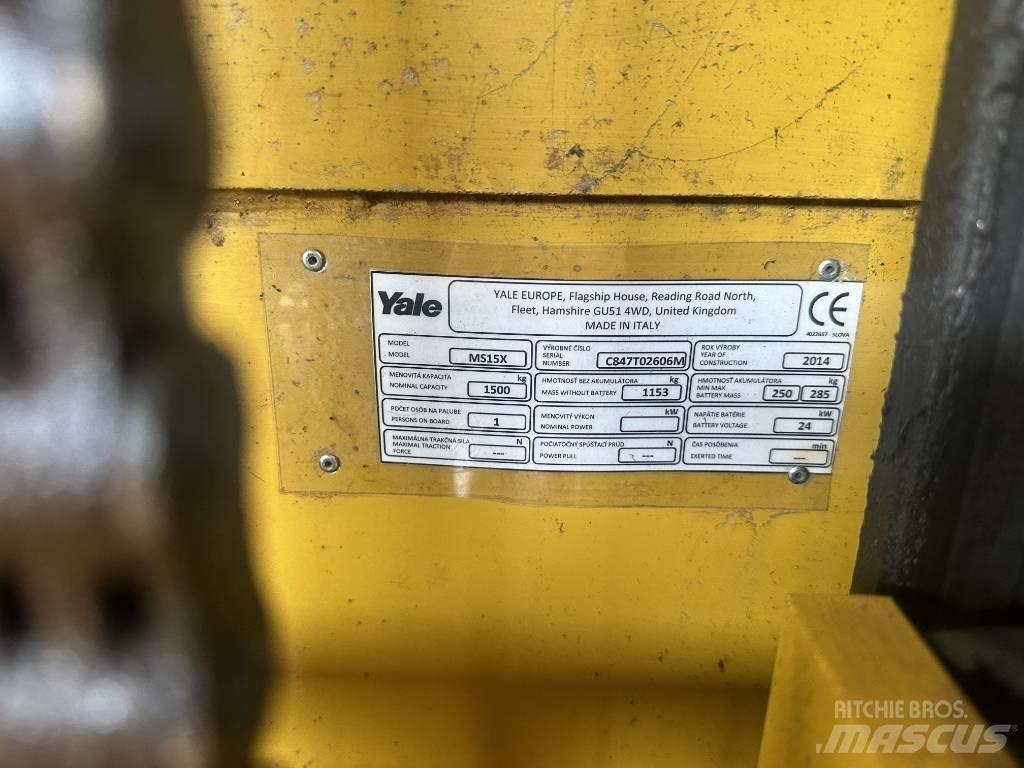 Yale ms15x Ручний візок