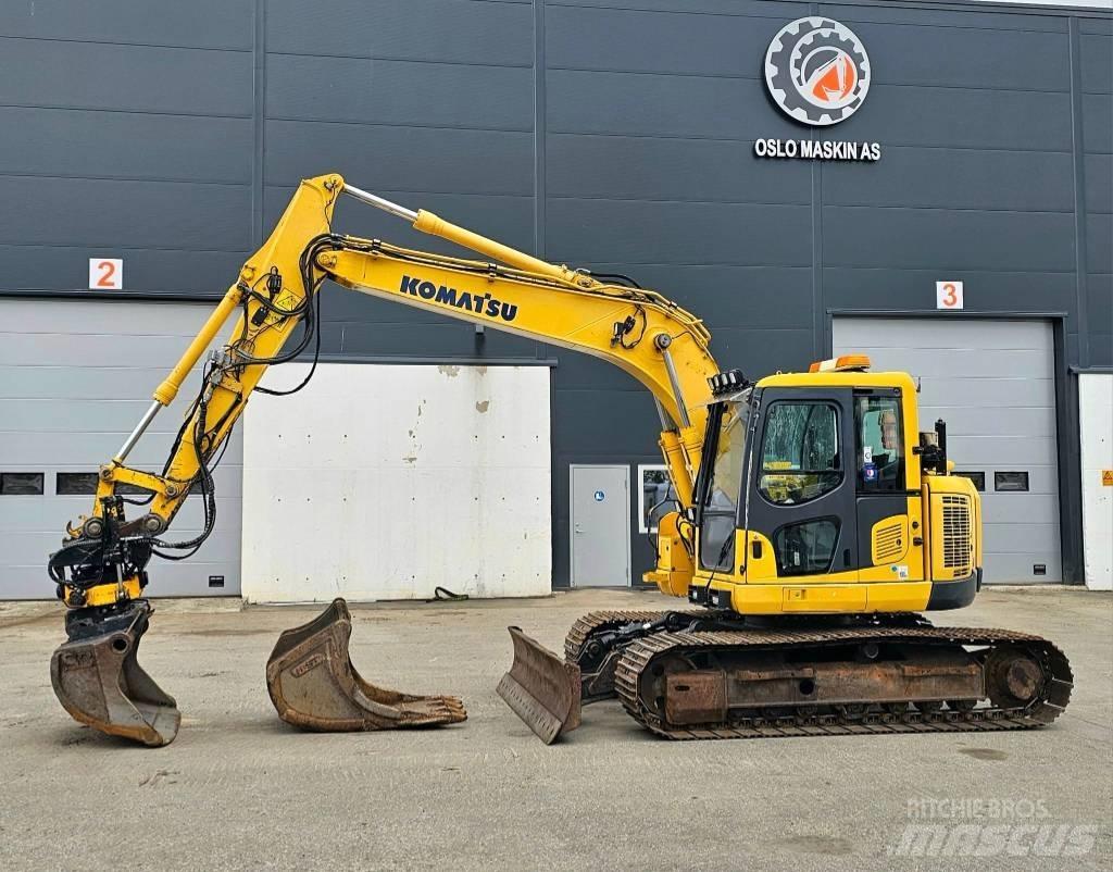 Komatsu PC 138 Середні екскаватори 7т. - 12т.
