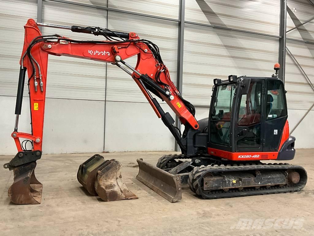 Kubota KX 080-4 A 2 Середні екскаватори 7т. - 12т.