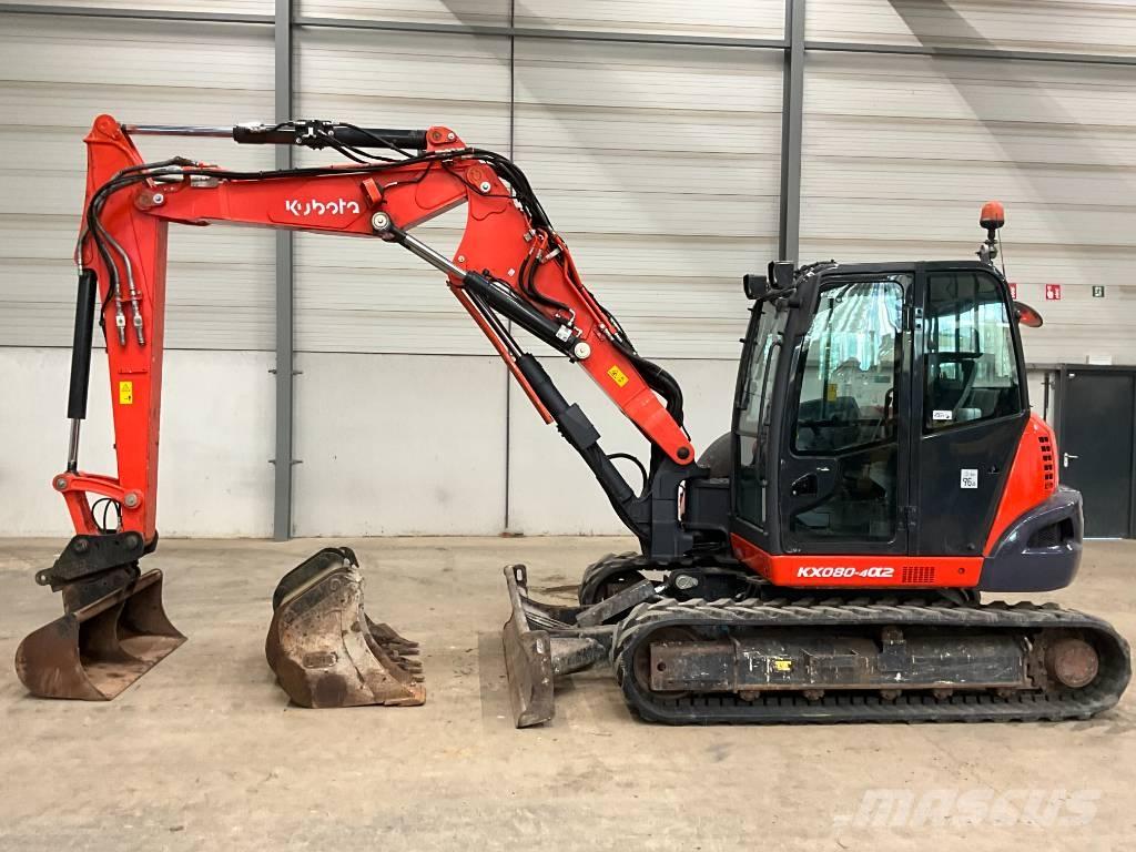 Kubota KX 080-4 A 2 Середні екскаватори 7т. - 12т.
