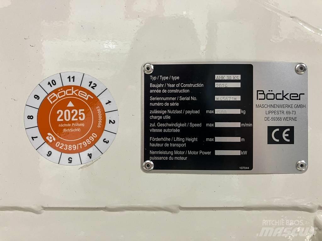 Böcker AHK 30e KS Інші крани