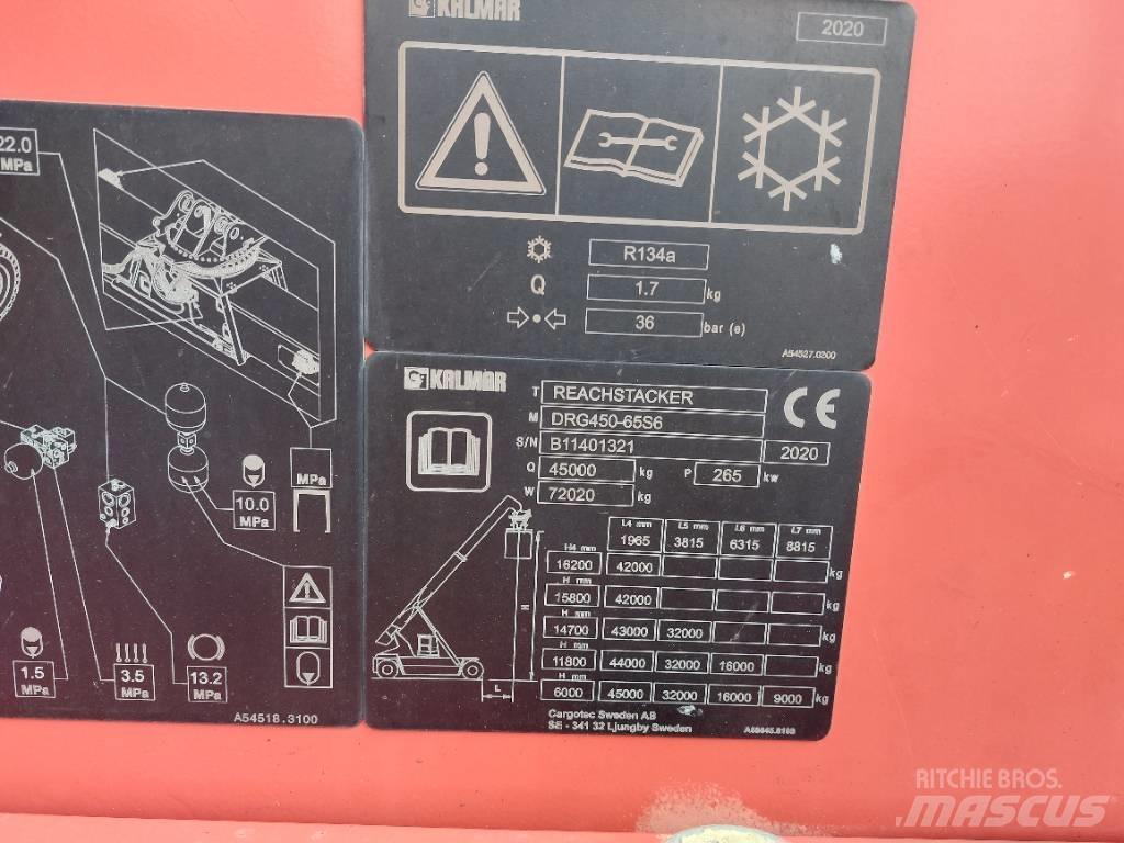 Kalmar DRG450-65S6 Річстакери