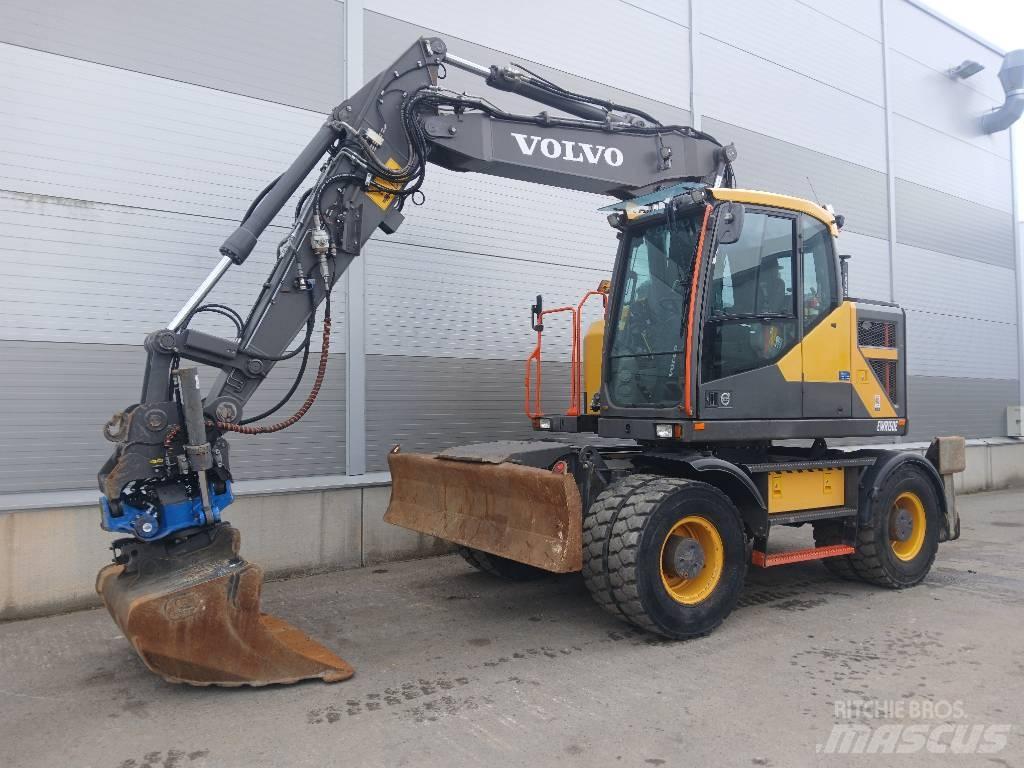 Volvo EWR150E Колісні екскаватори