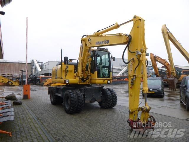 Komatsu PW 140-7 Колісні екскаватори