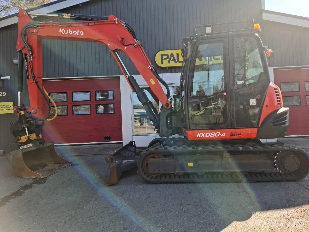 Kubota KX 080-4 Середні екскаватори 7т. - 12т.