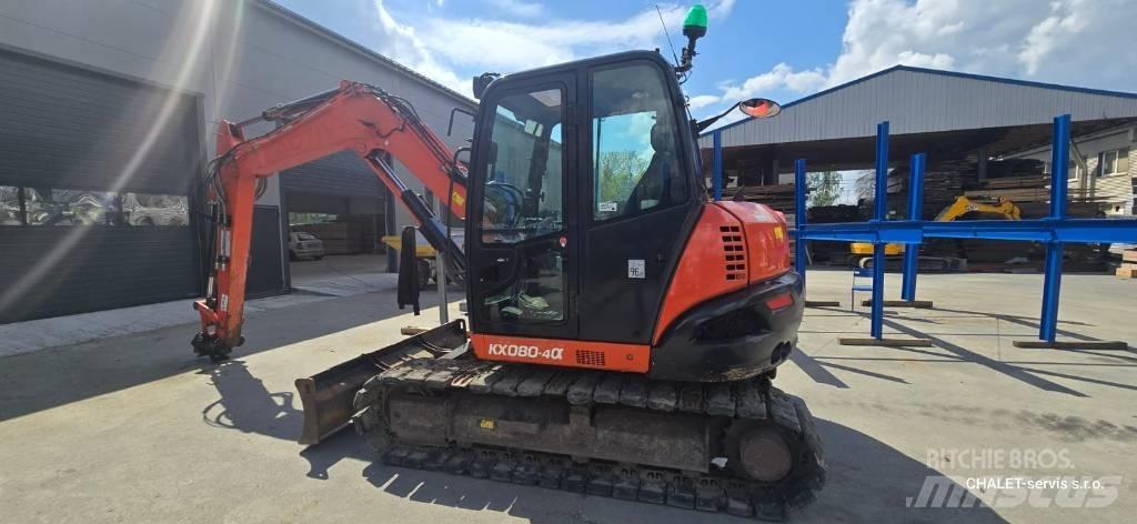 Kubota KX 808-4 A2 Середні екскаватори 7т. - 12т.