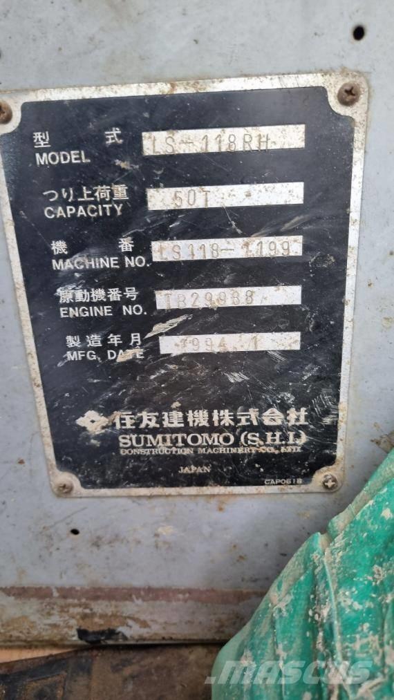 Sumitomo LS118RH5 Гусеничні крани