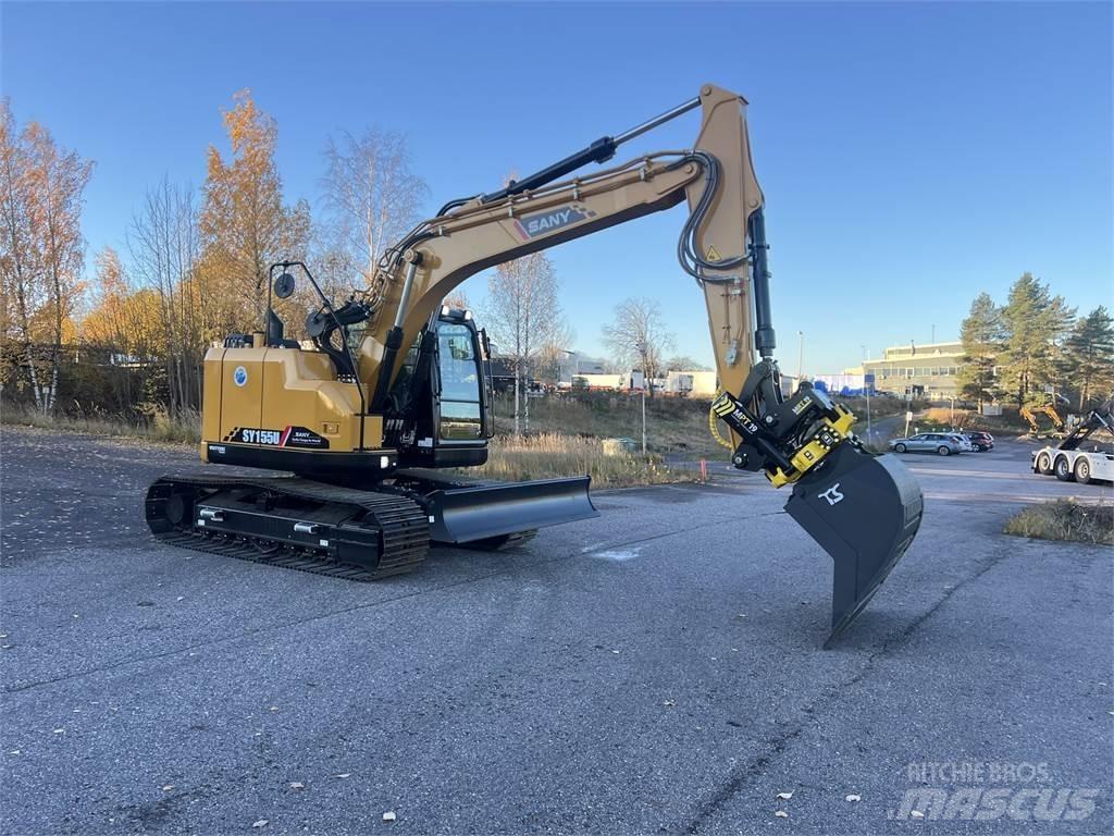 Sany SY155U Гусеничні екскаватори