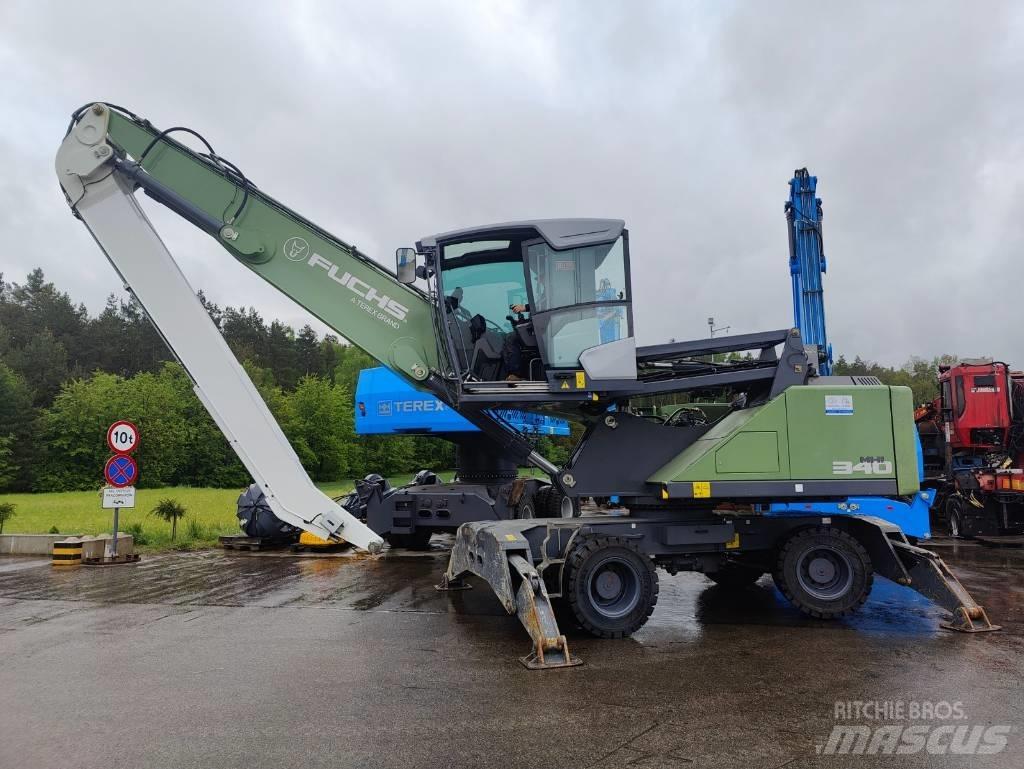 Fuchs MHL 340 Перевантажувачі металобрухту/промислові навантажувачі