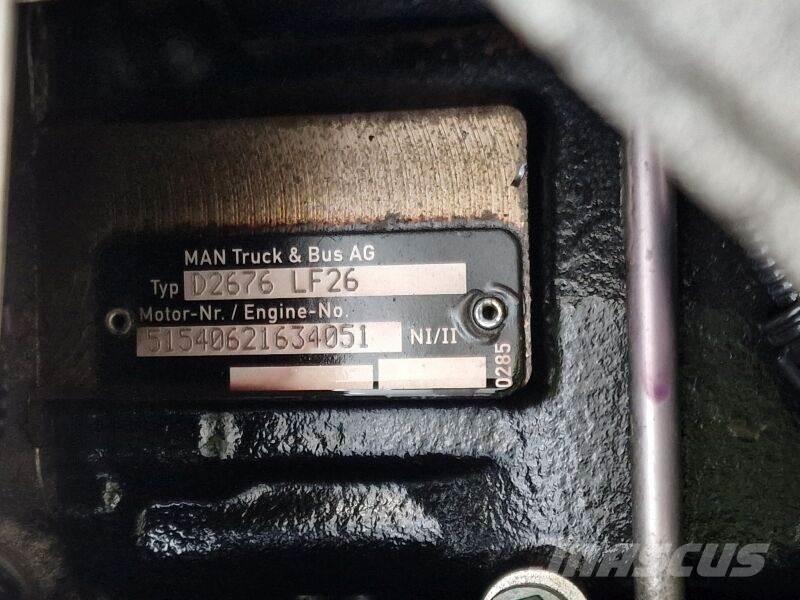MAN D2676 LF26 Двигуни