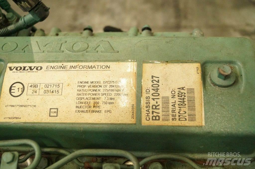 Volvo D7C USED Двигуни