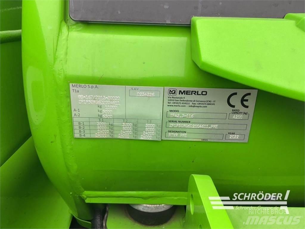 Merlo TF 42.7 - 116 Телескопічний навантажувач