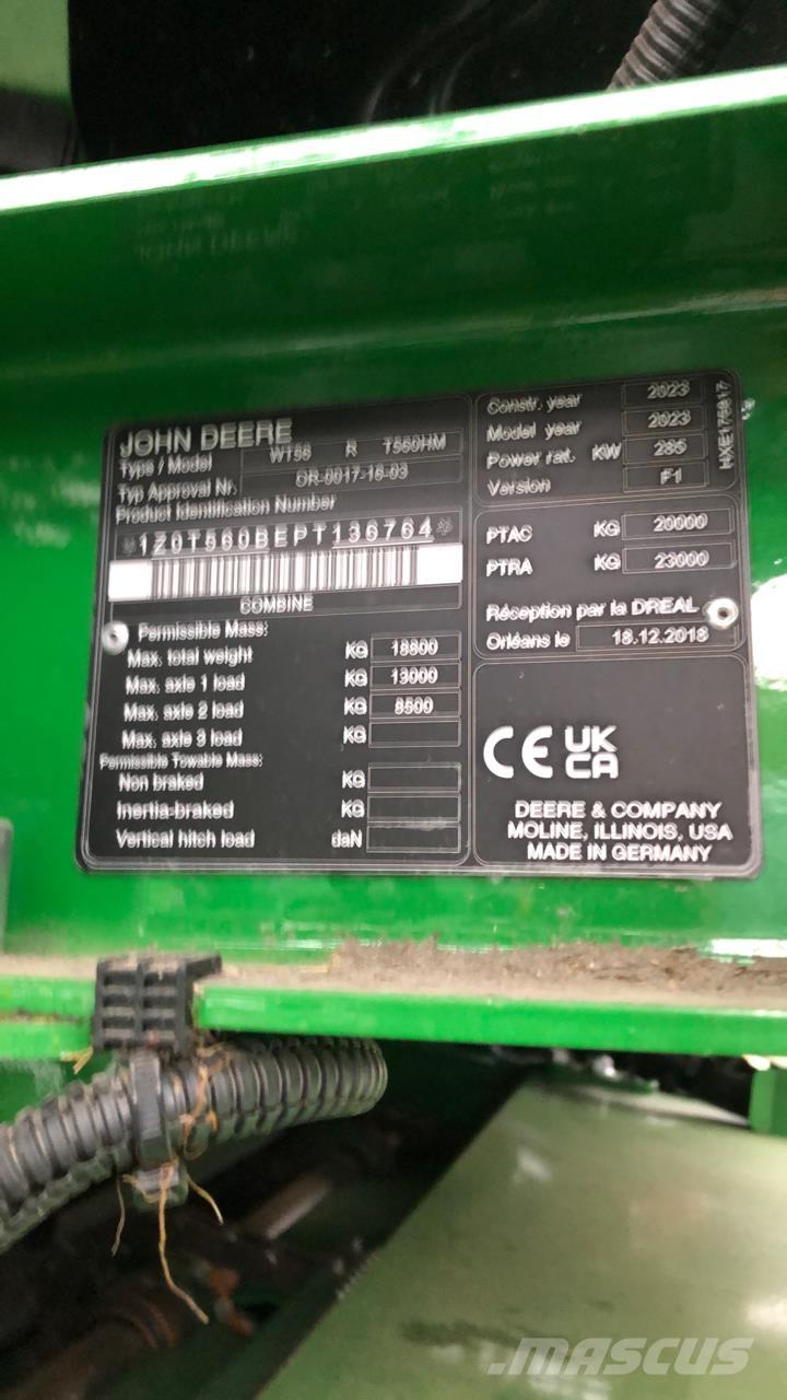 John Deere T560 HM Зернозбиральні комбайни