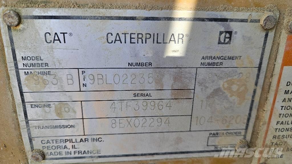 CAT 963 B Гусеничні вантажники