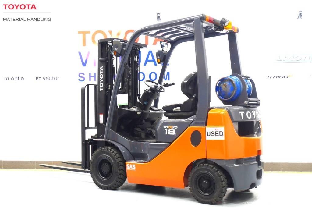 Toyota 02-8FGF18 Газові навантажувачі