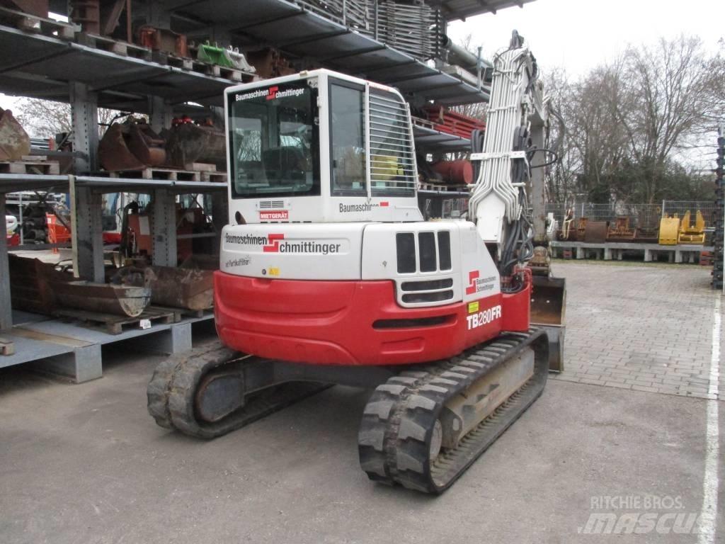 Takeuchi TB 280 FR Середні екскаватори 7т. - 12т.
