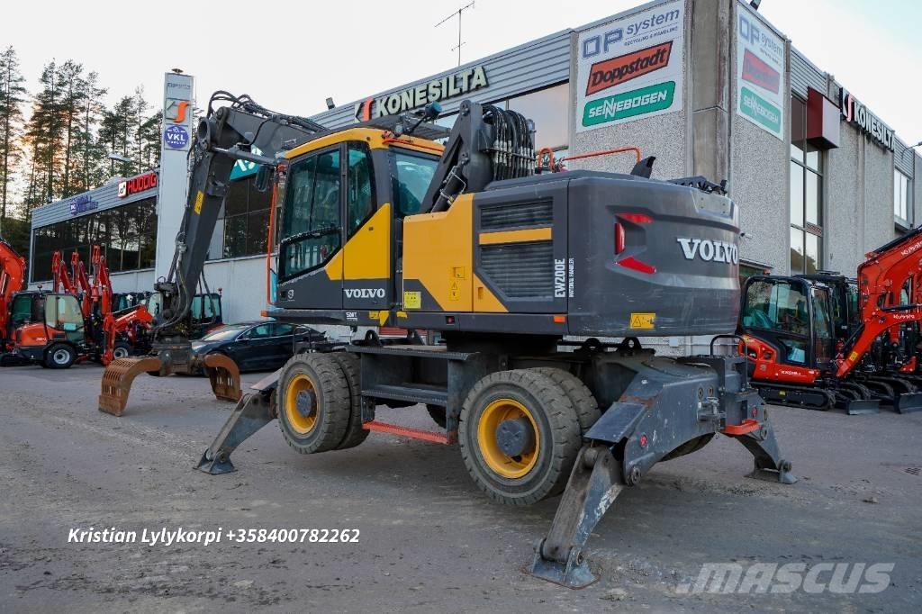 Volvo EW 200 E MH Перевантажувачі металобрухту/промислові навантажувачі