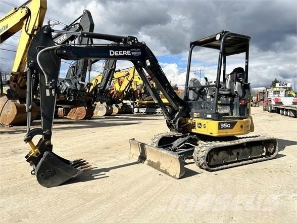 John Deere 35G Міні-екскаватори < 7т