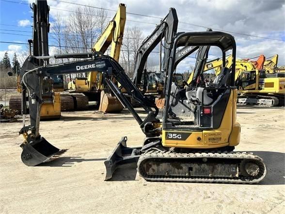 John Deere 35G Міні-екскаватори < 7т