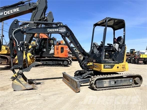 John Deere 35G Міні-екскаватори < 7т