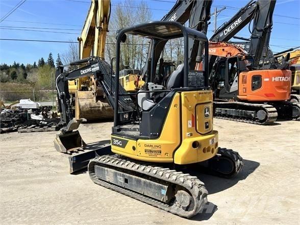 John Deere 35G Міні-екскаватори < 7т