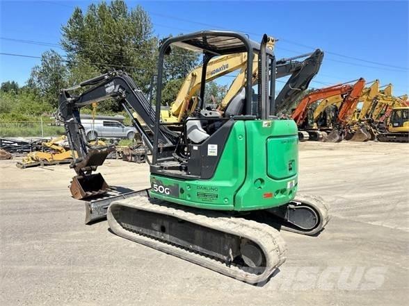 John Deere 50G Міні-екскаватори < 7т