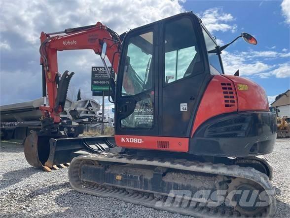 Kubota KX080-4 Гусеничні екскаватори