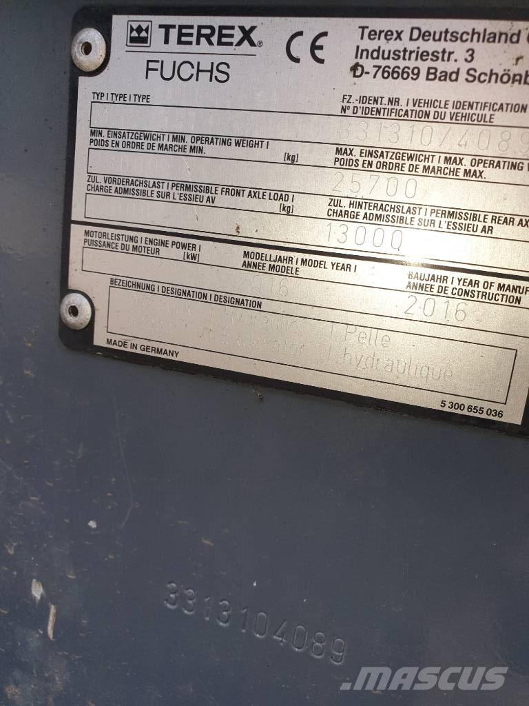 Fuchs MHL 331 Перевантажувачі металобрухту/промислові навантажувачі