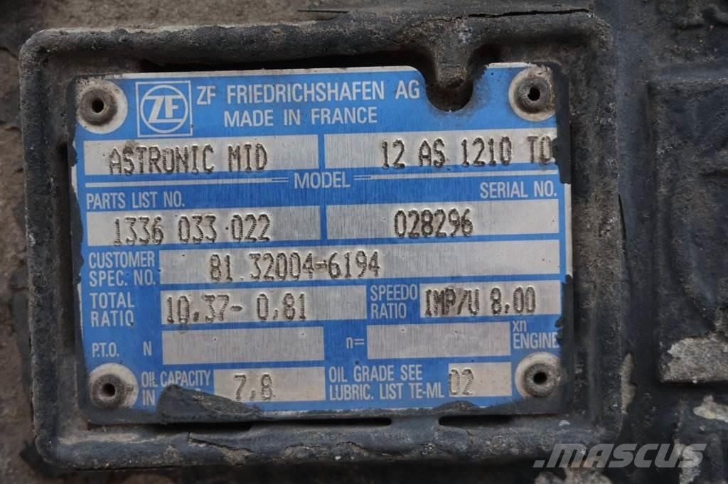 ZF 12AS1210OD TGM Коробки передач